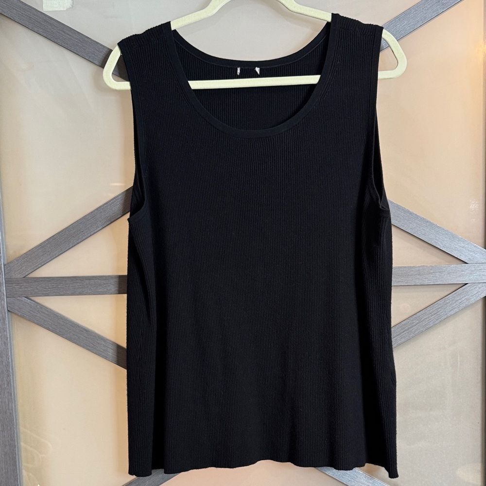 Classic Black Sleeveless Top